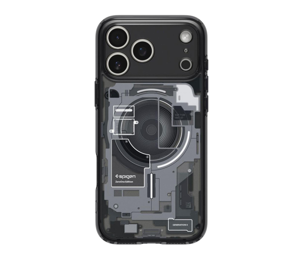 SPIGEN Ultra Hybrid Mag Magsafe do Iphone 17 Pro Zero One Black 8800283314854 - 1359936 - zdjęcie 2
